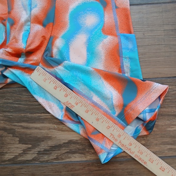 Nike‎ Pro Compression Shorts Mens Large Coral Blue Tight Fit Training Dri Fit - Picture 8 of 11